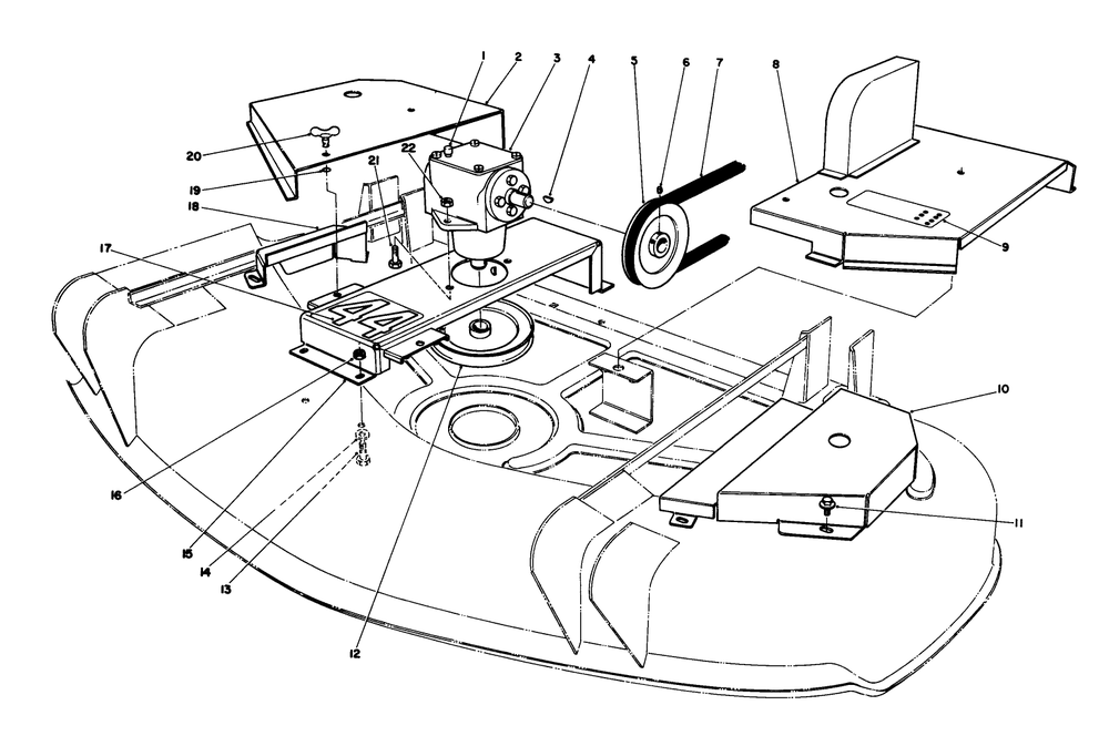 Cutting Unit Model No. 30544 (Continued) Diagram and Parts List for 30754 60001 - 69999 Toro Lawn Tractor
