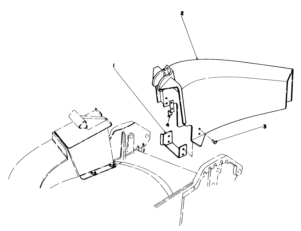 Side Discharge Kit No. 59107 (Optional) Diagram and Parts List for 20574 4000001 - 4999999 Toro Lawn Mower