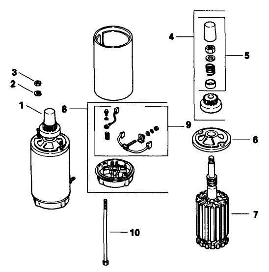 Electric Start-Engine Model No. Mv16s-Type 56519 Diagram and Parts List for 30180 390001 - 399999 Toro Lawn Tractor Accessories