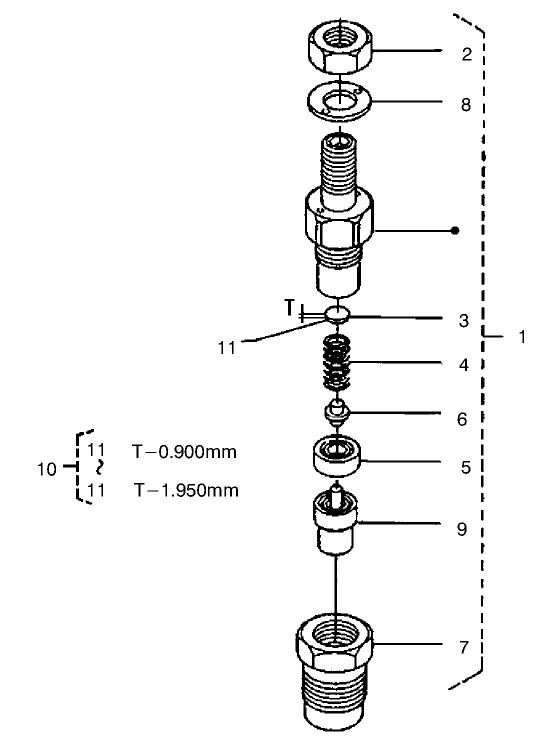 Nozzle Holder (Complete Parts Continued) Diagram and Parts List for 22303 990001 - 999999 Toro Lawn Tractor Accessories
