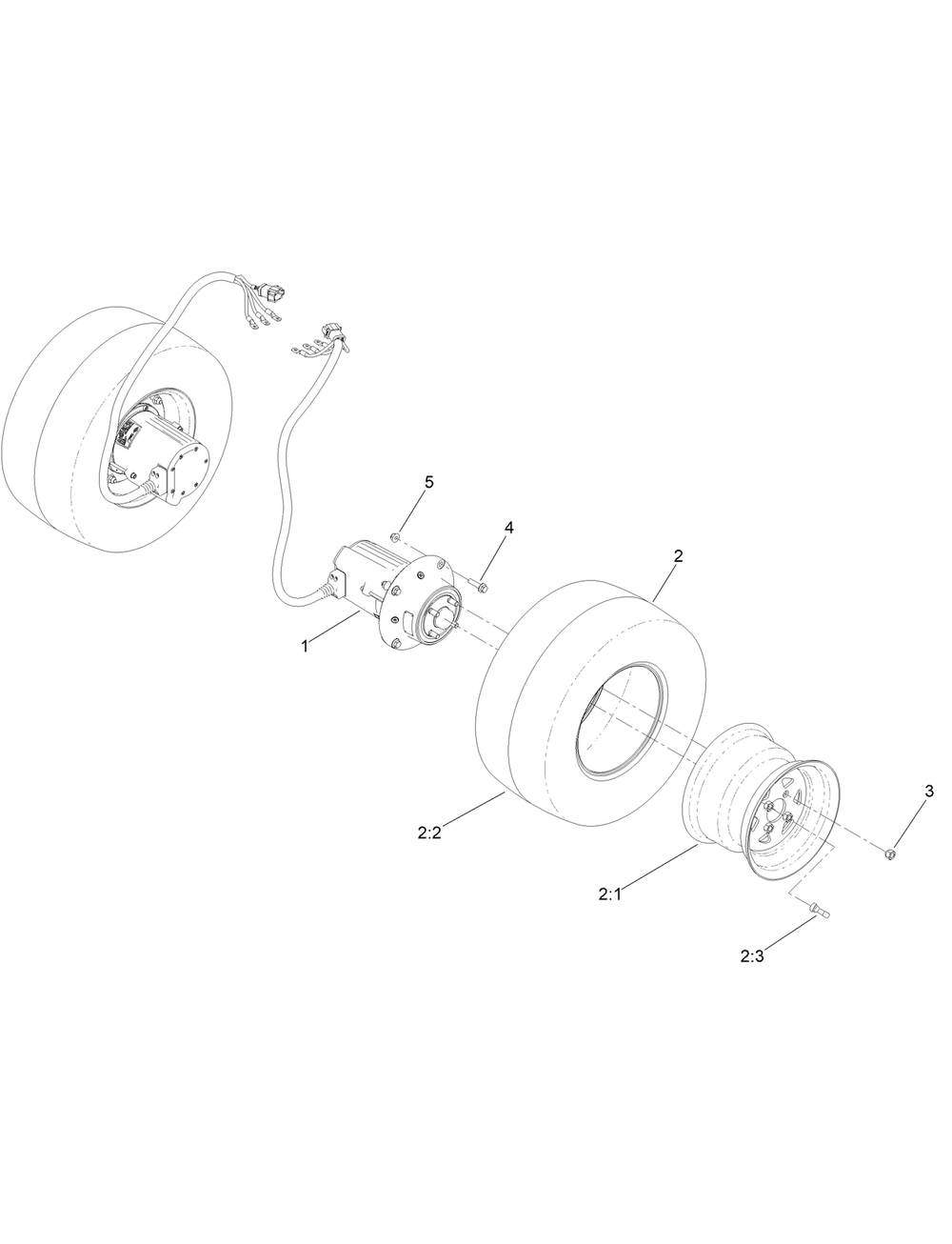 Ground Drive Assembly Diagram and Parts List for 18562 400000000 - 414265543 Toro Lawn Mower