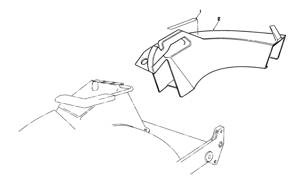 Side Discharge Chute (Optional) Diagram and Parts List for 22622 0000001 - 0999999 Toro Lawn Mower