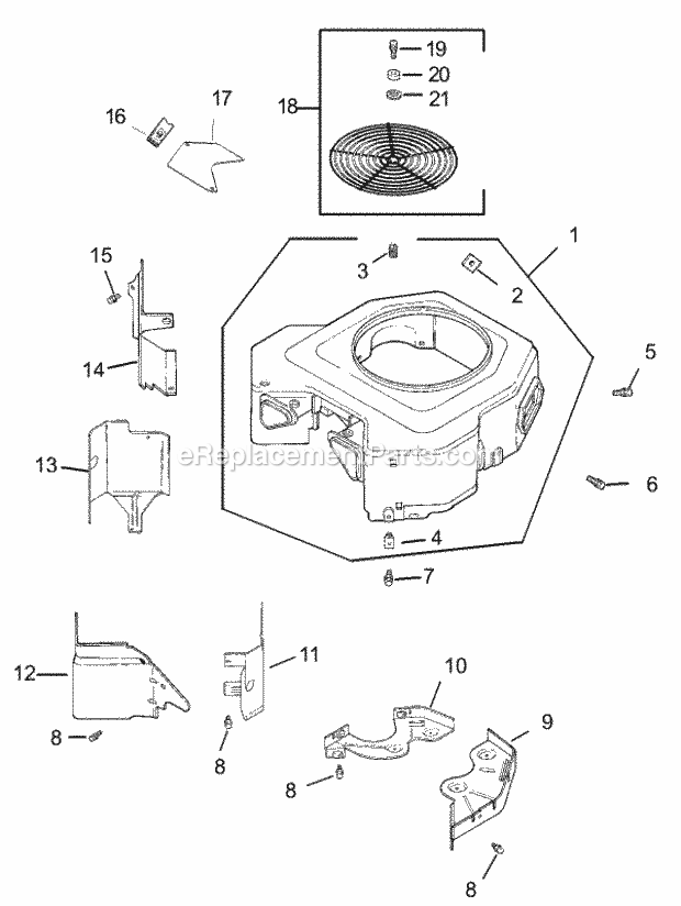 Blower Assembly Kohler Cv20s Pro 65593 Diagram and Parts List for 74177 230007001-230999999 Toro Lawn Mower