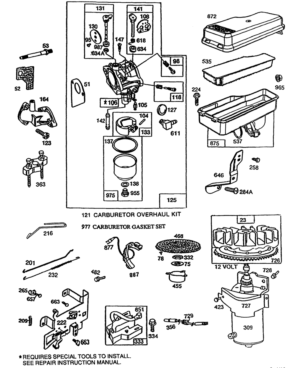 Model No. 191707-0121-01 Diagram and Parts List for 56185 2000001 - 2999999 Toro Lawn Tractor
