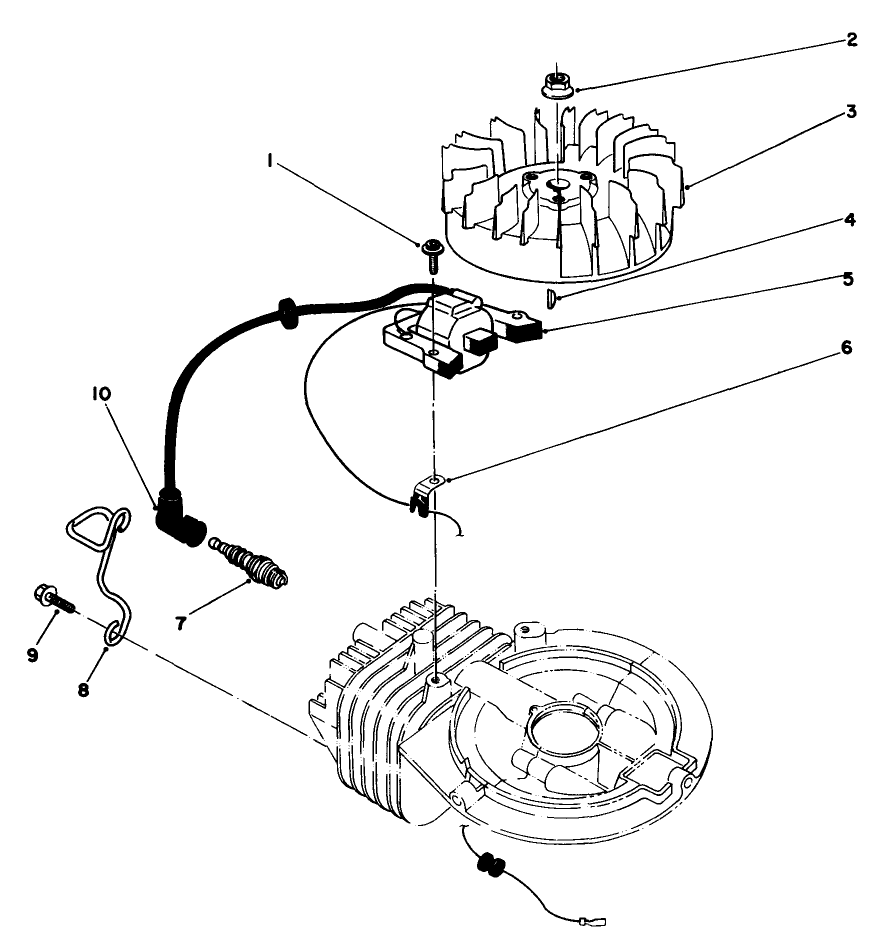 Engine Assembly Model No. 47pj8 Diagram and Parts List for 22025 9000001 - 9999999 Toro Lawn Mower