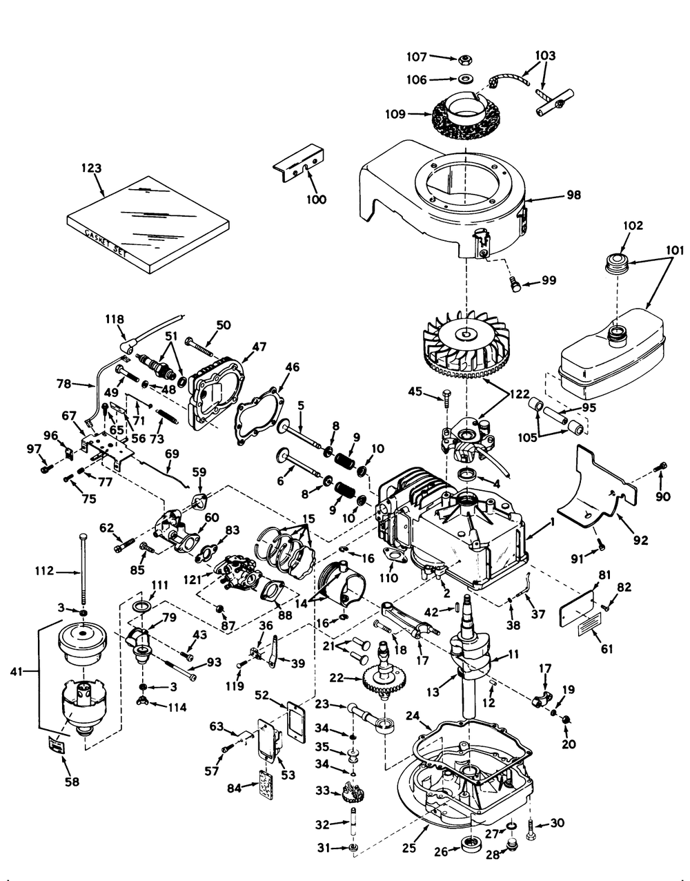 Engine Model Lav35-40369g Diagram and Parts List for 21100 8000001 - 8999999 Toro Lawn Mower