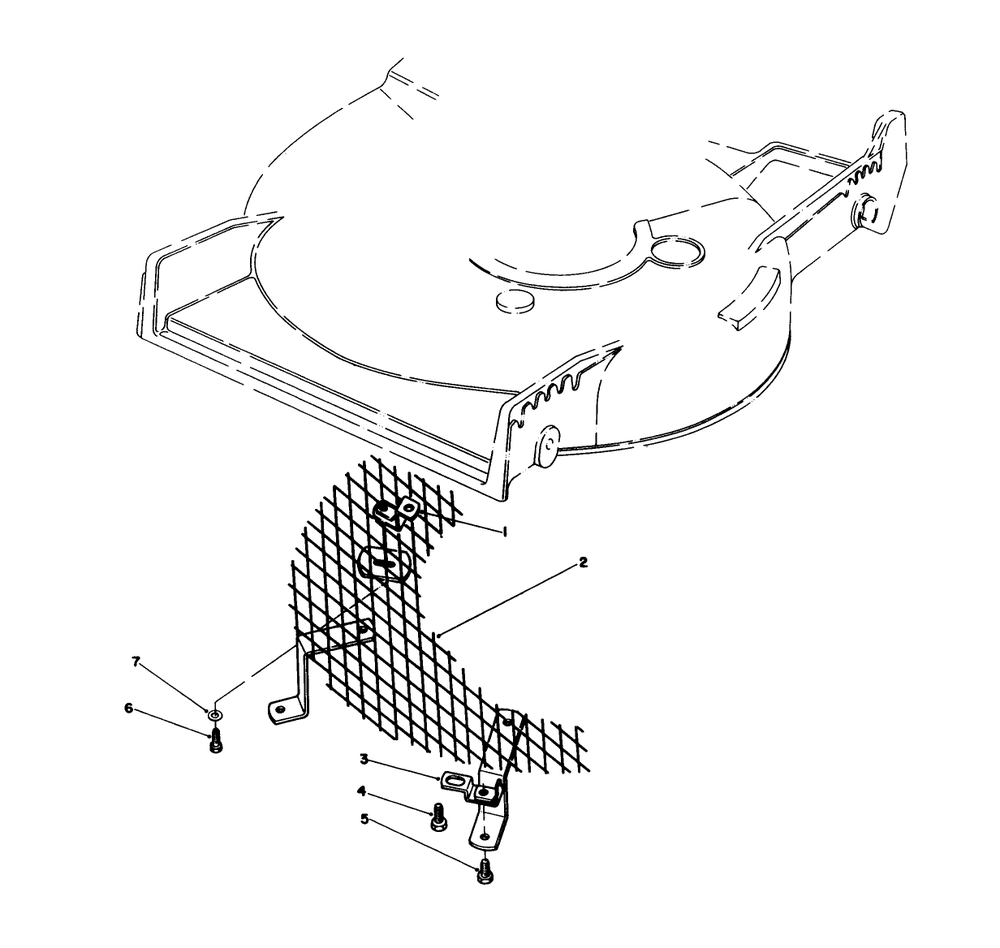 Leaf Shredder Kit Model No. 59157 (Optional) Diagram and Parts List for 20627C 6000001 - 6999999 Toro Lawn Mower