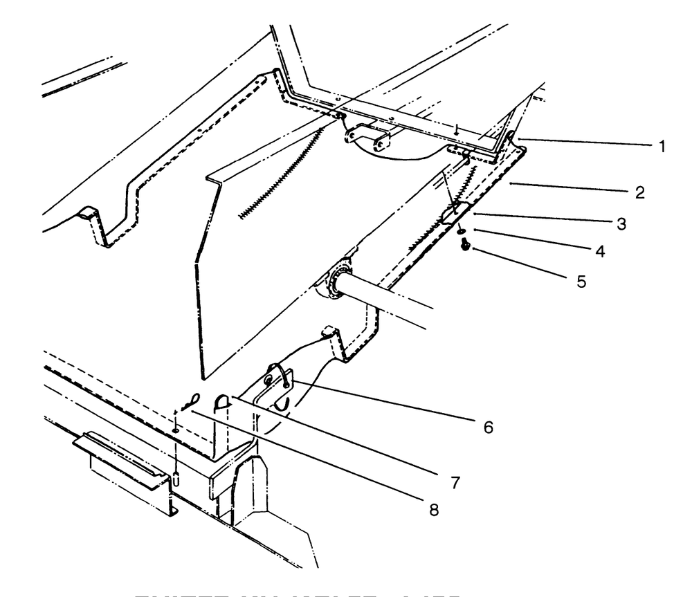 Shield Kit No. 82-7450 Diagram and Parts List for 30548 2000001 - 2999999 Toro Lawn Mower
