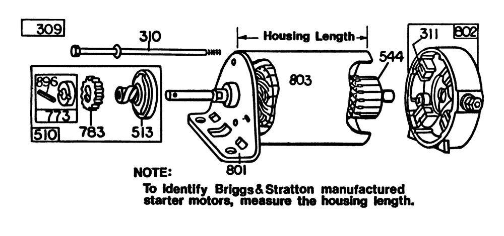 Briggs & Stratton Model 191707-5816-01 (Model 57300) Diagram and Parts List for 57300 4000001 - 4999999 Toro Lawn Tractor