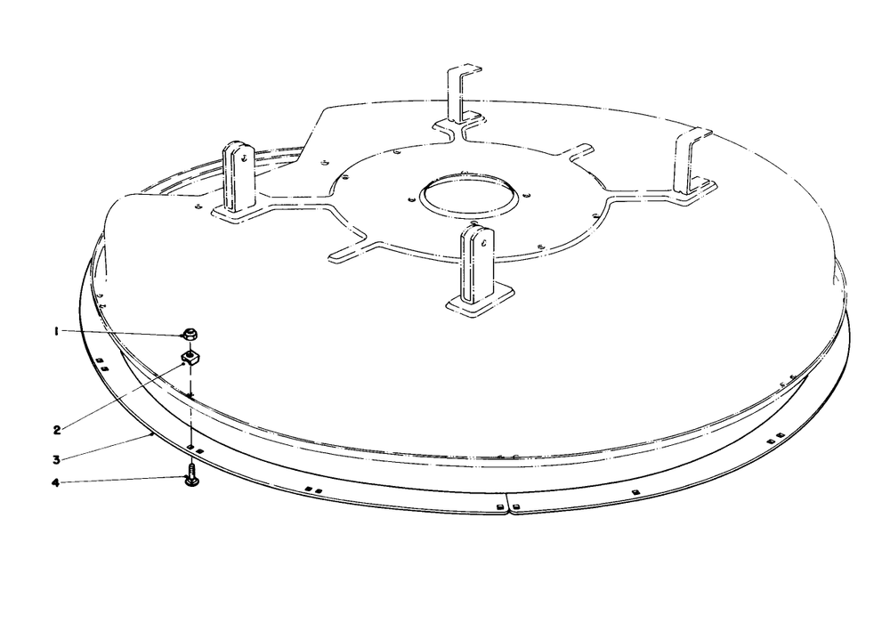 Wet Grass Bagging Kit No. 38-5730 (Optional) Diagram and Parts List for 57400 8000001 - 8999999 Toro Lawn Tractor