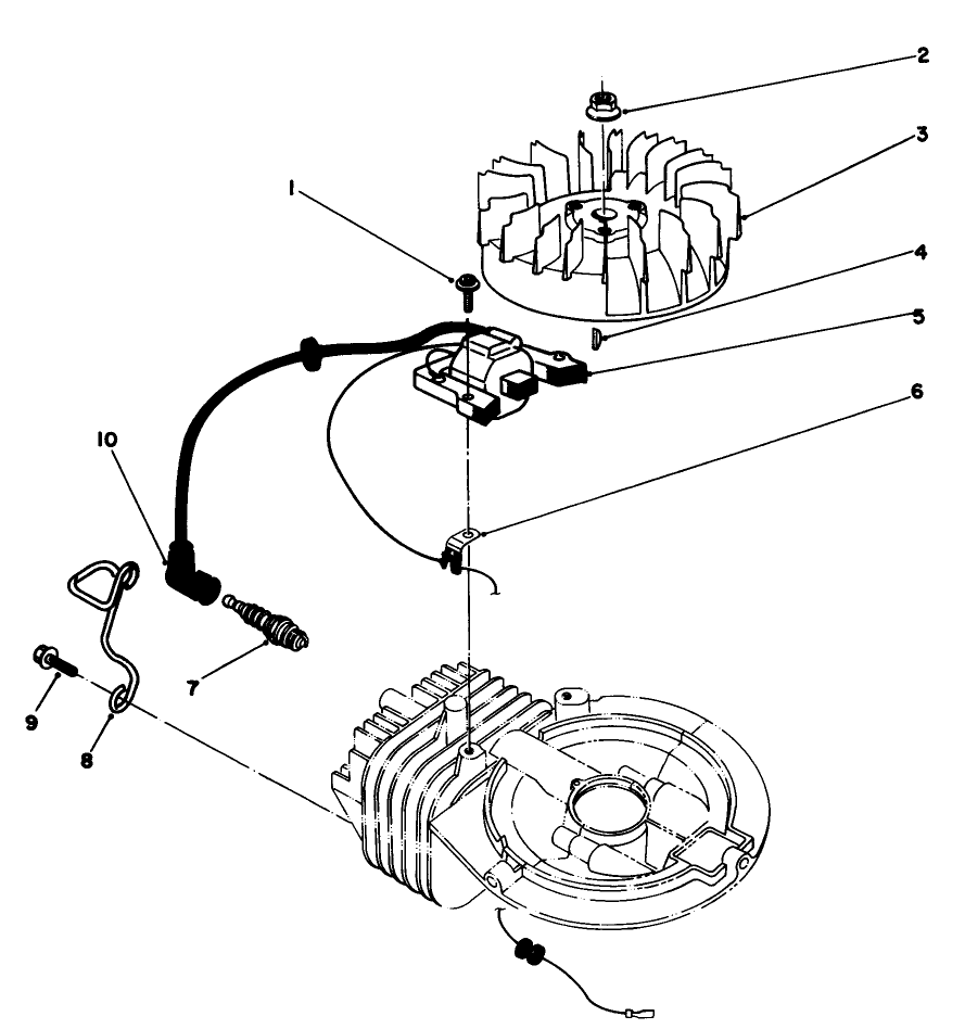 Engine Assembly Model No. 47pj8 (Continued) Diagram and Parts List for 22030 9000001 - 9999999 Toro Lawn Mower
