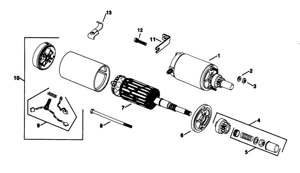 Electric Start-Engine Kohler Model No. Kt17qs Type No. 24324 (Continued) Diagram and Parts List for 30754 5000001 - 5999999 Toro Lawn Tractor