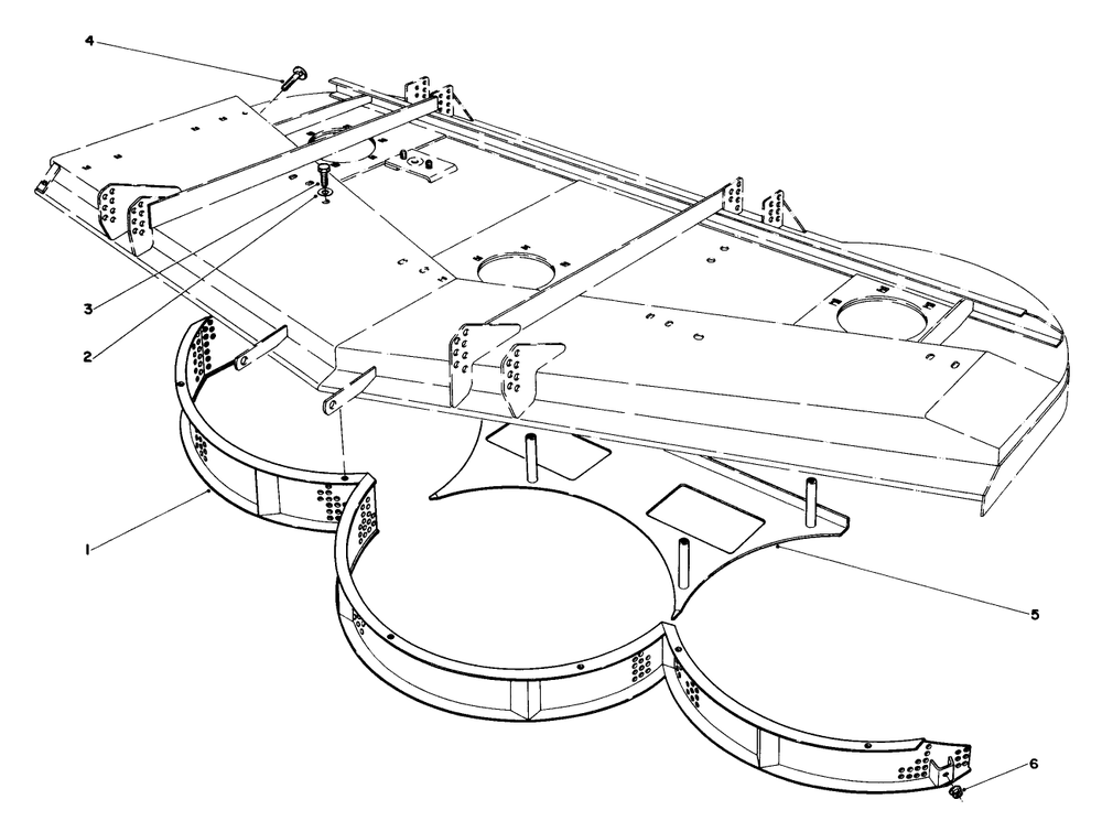 Mulcher Kit Model No. 30792 (Optional) (Used With Model 30562 Cutting Unit) Diagram and Parts List for 30562 5000001 - 5999999 Toro Lawn Mower