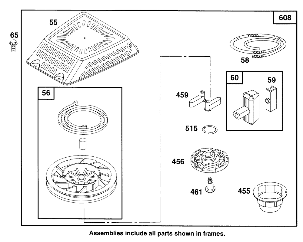 Engine Gts 150 Diagram and Parts List for 22151 6900001 - 6999999 Toro Lawn Mower