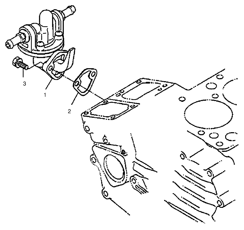Fuel Pump (Mechanical) Diagram and Parts List for 22303TE 990001 - 999999 Toro Lawn Tractor Accessories