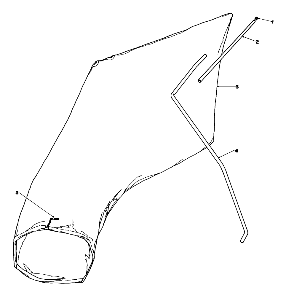 Giant Bagging Kit No. 29-9750 (Optional) Diagram and Parts List for 16330 3000001 - 3999999 Toro Lawn Mower