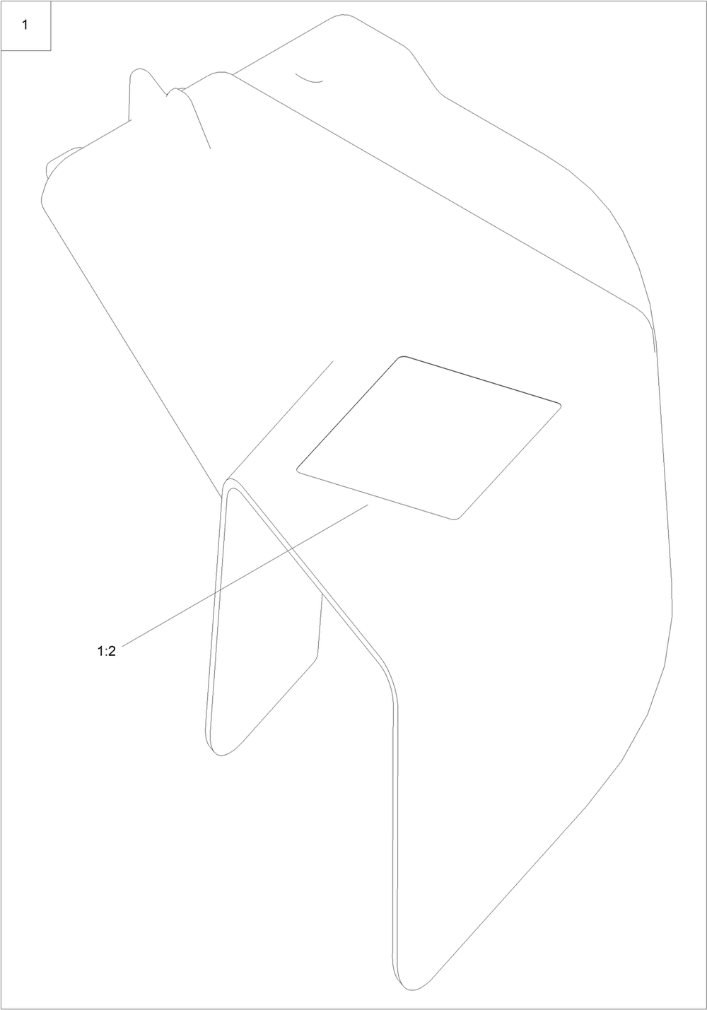 Side Discharge Chute Kit Assembly No. 147-0520 Diagram and Parts List for 147-0520  Toro Lawn Mower