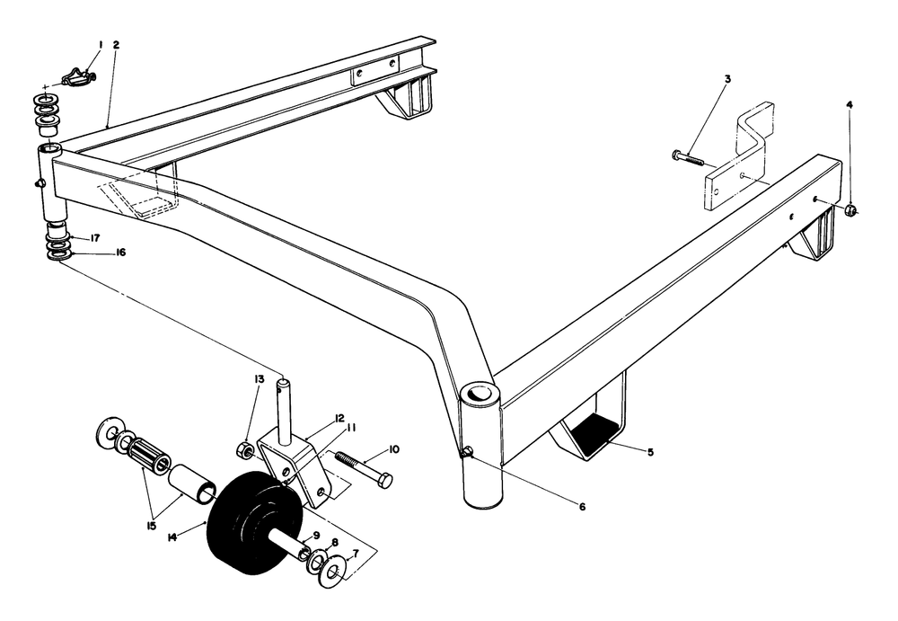 Cutting Unit Model No. 30544 (Continued) Diagram and Parts List for 30754 60001 - 69999 Toro Lawn Tractor