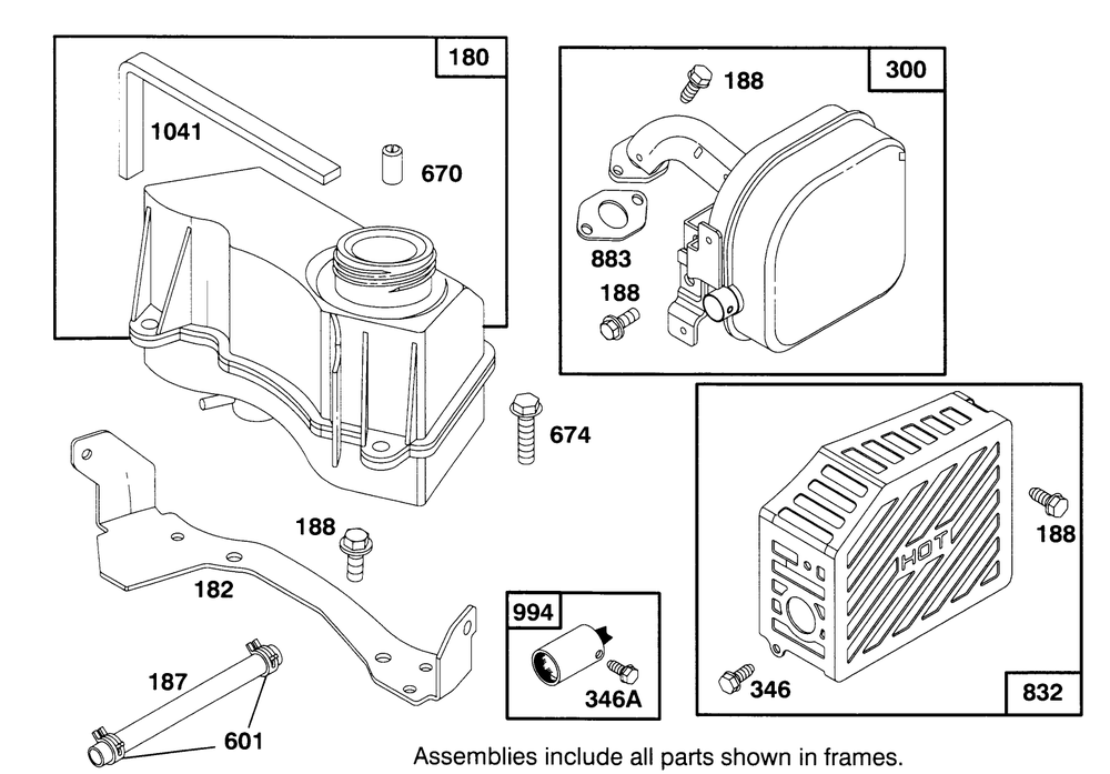 Engine Gts 150 Diagram and Parts List for 20820BC 5900001 - 5999999 Toro Lawn Mower