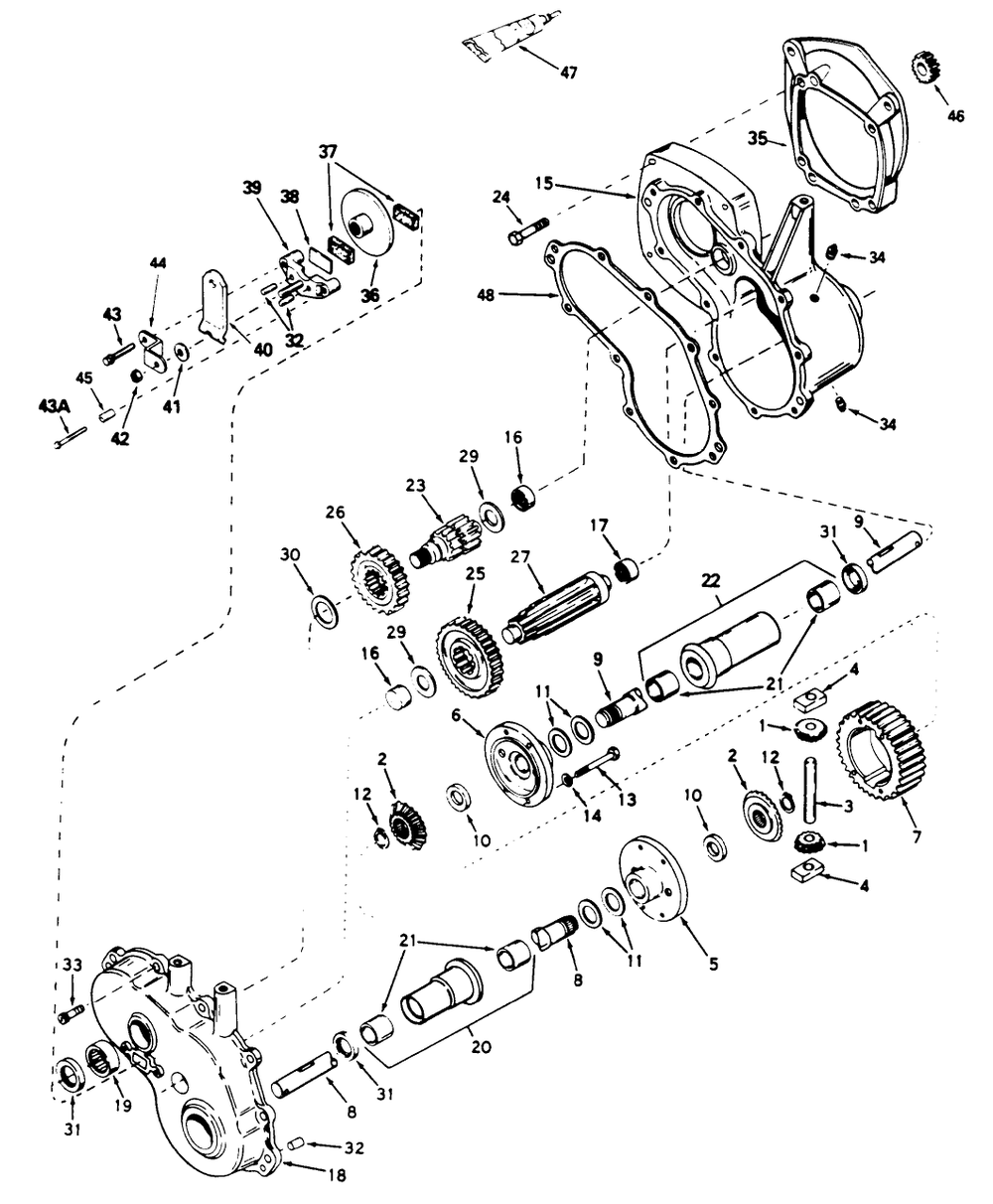 Differential Assembly No. 1310-005 Diagram and Parts List for 30612 990001 - 999999 Toro Lawn Tractor