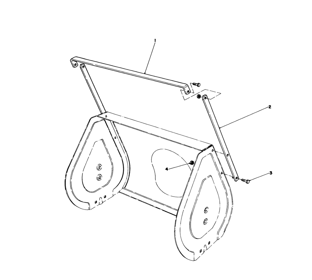 Drift Breaker Kit No. 37-7020 (Optional) Diagram and Parts List for 38052 7000001 - 7999999 Toro Snow Blower
