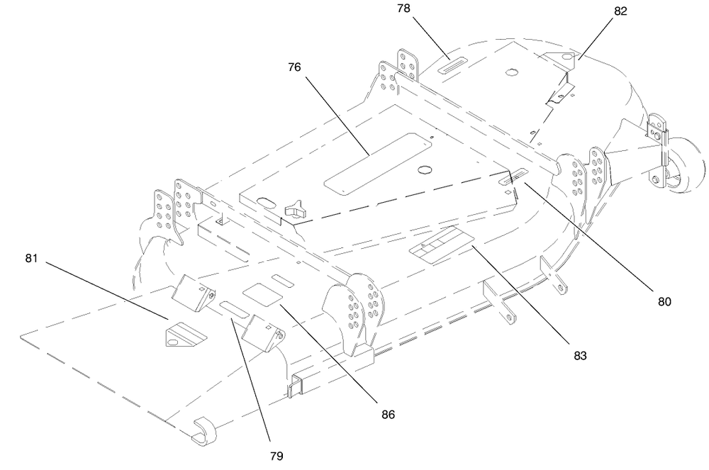 Decal Assembly Diagram and Parts List for 30151 990001 - 999999 Toro Lawn Mower