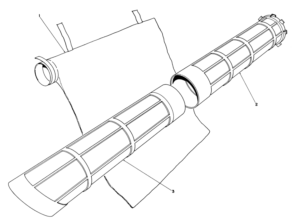 Rake-O-Vac Bagging Kit No. 51531 Diagram and Parts List for 51570 0000001 - 0999999 Toro Leaf Blower / Vacuum