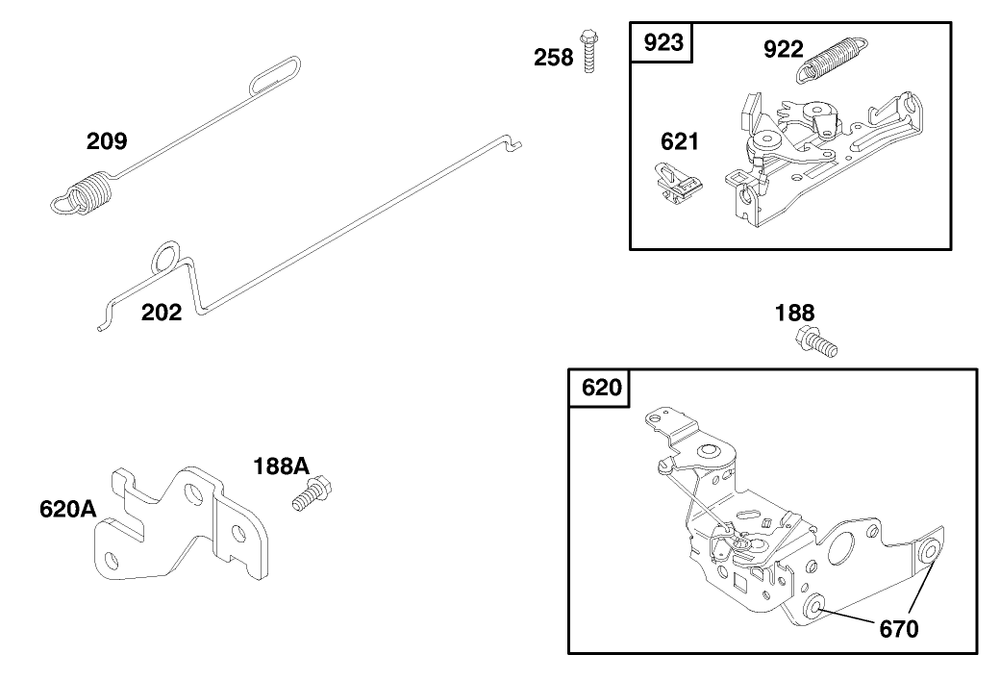 Engine Briggs & Stratton Model 12f802-1767-E1 Diagram and Parts List for 20913 890000001 - 899999999 Toro Lawn Mower
