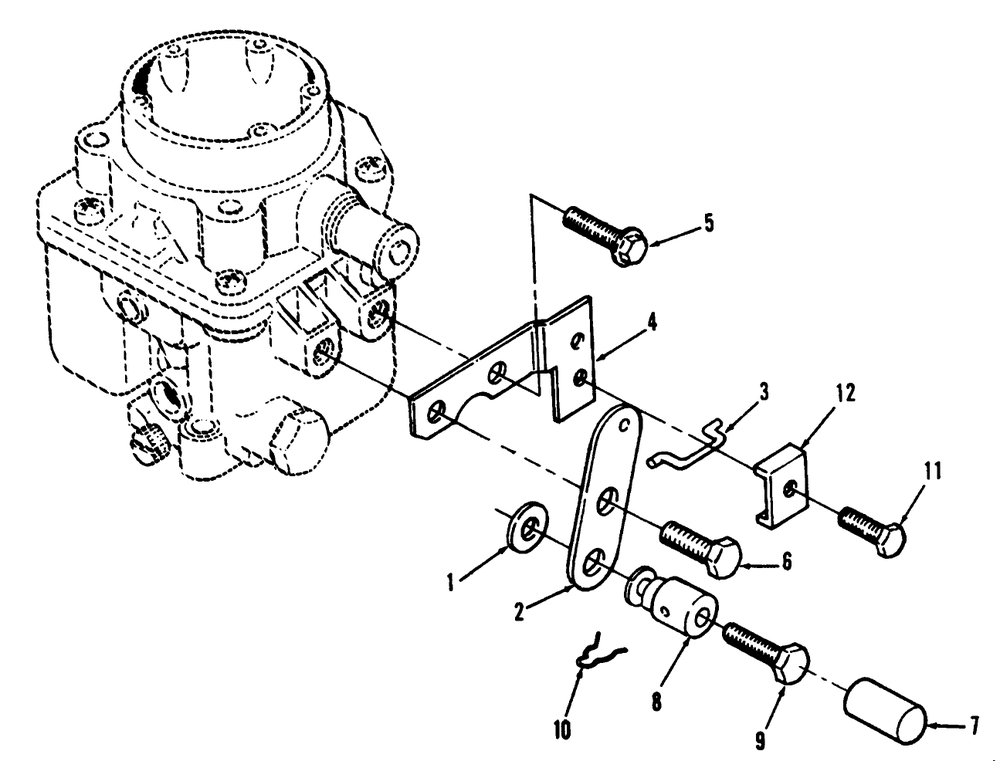 Choke Linkage Diagram and Parts List for 73420 3900001 - 3999999 Toro Lawn Tractor