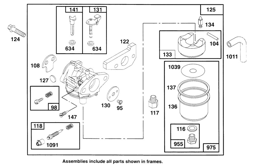 Engine Gts 150 Diagram and Parts List for 22145 69000001 - 69999999 Toro Lawn Mower