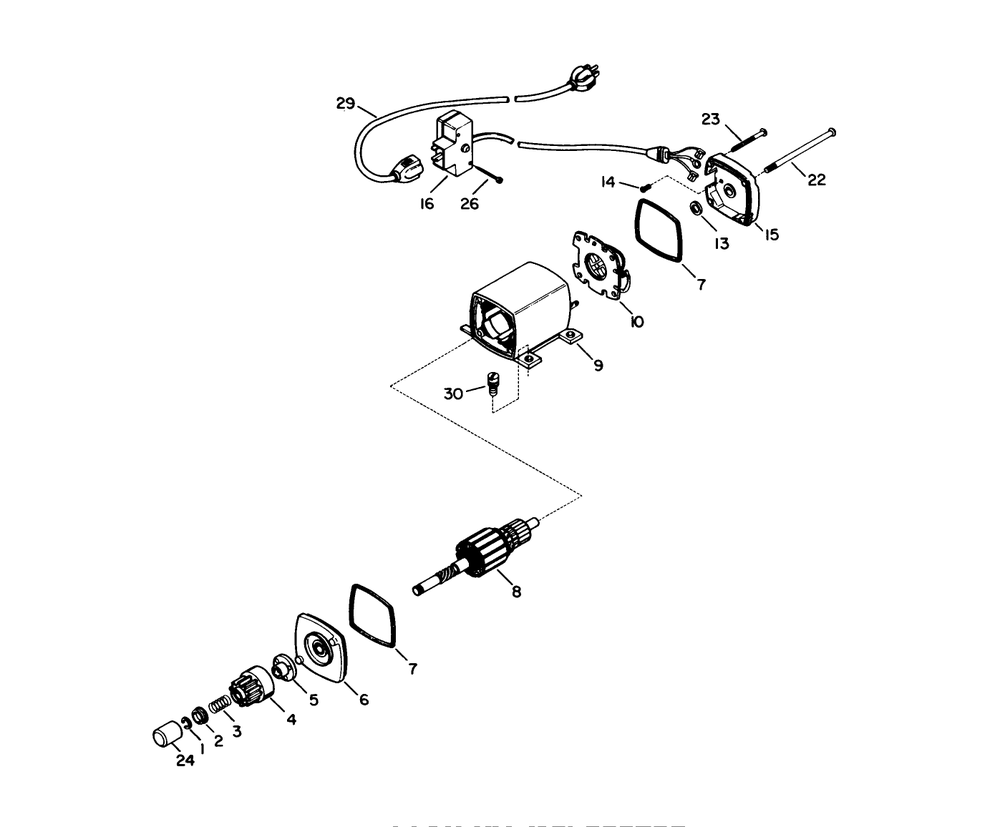 Starter Motor Kit No. 33328c Diagram and Parts List for 38056 7000001 - 7999999 Toro Snow Blower