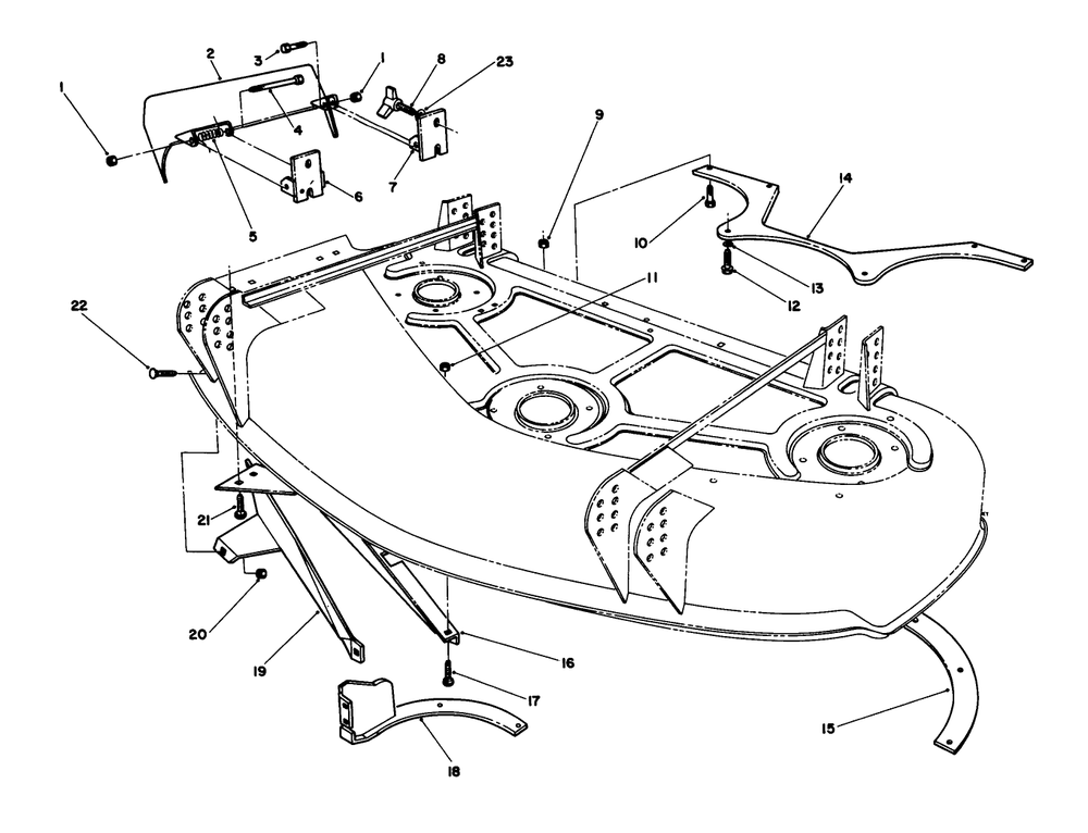 Grass Collection System Model No. 30751 (Optional) (Continued) Diagram and Parts List for 30754 60001 - 69999 Toro Lawn Tractor