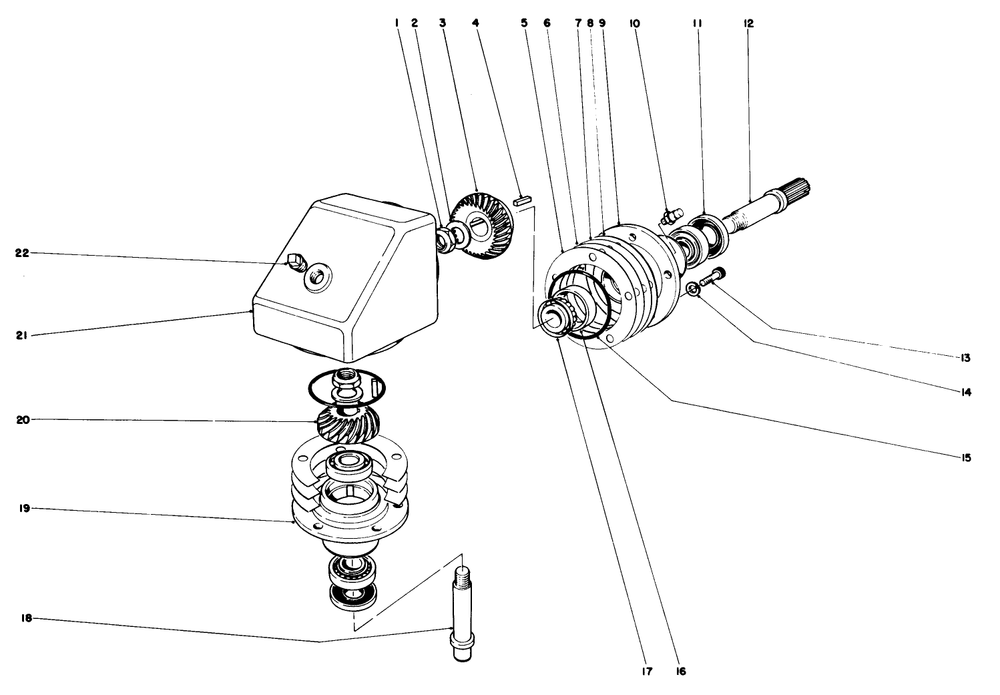 Gear Box Assembly 8-0909 Diagram and Parts List for 30545 20000001 - 29999999 Toro Lawn Mower