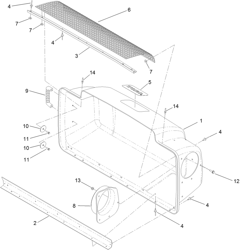 Hood Assembly No. 138-4942 Diagram and Parts List for 78524 416433627 - 999999999 Toro Lawn Tractor Accessories