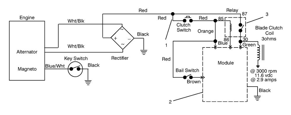 Electric Schematic Diagram and Parts List for 30167 790001 - 799999 Toro Lawn Tractor Accessories
