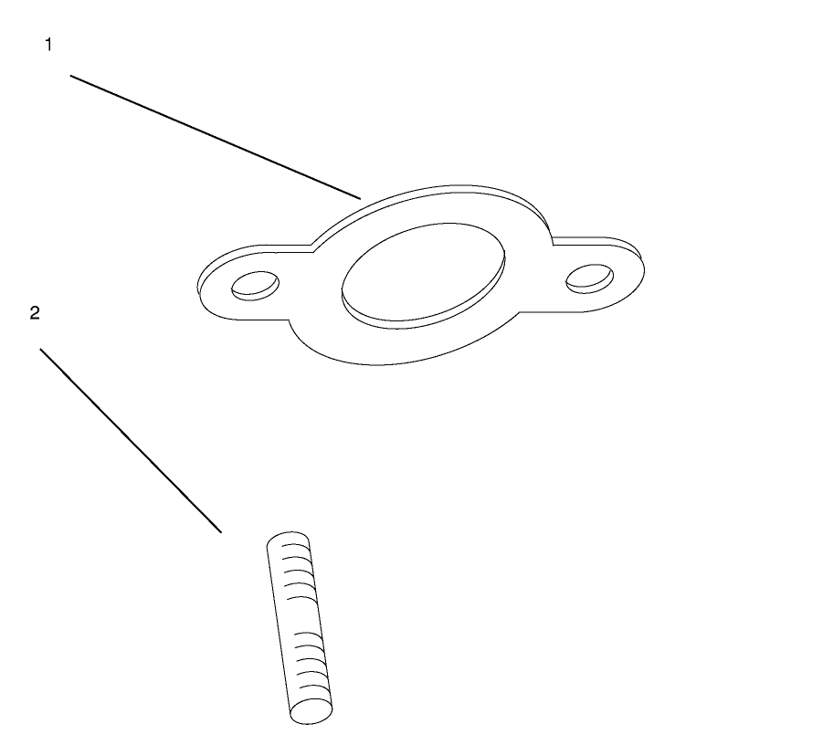 Exhaust Diagram and Parts List for 72102 8900001 - 8900399 Toro Lawn Tractor