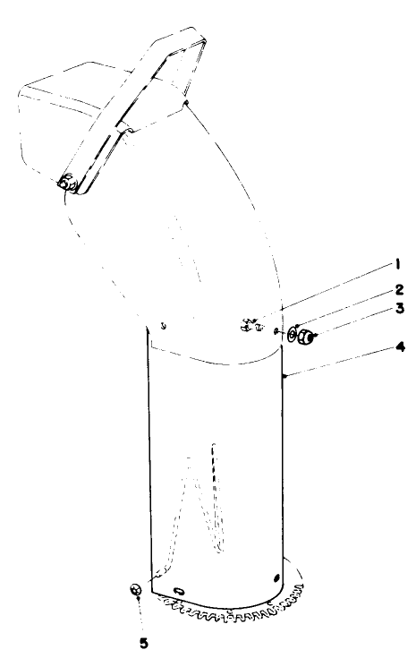 Chute Extension Kit 26-1100 Diagram and Parts List for 30775 200001 - 299999 Toro Lawn Tractor