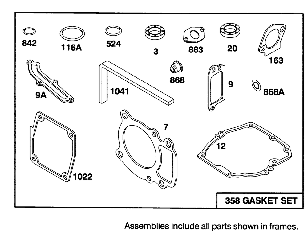 Engine Gts-150 Diagram and Parts List for 20439 49000001 - 49999999 Toro Lawn Mower