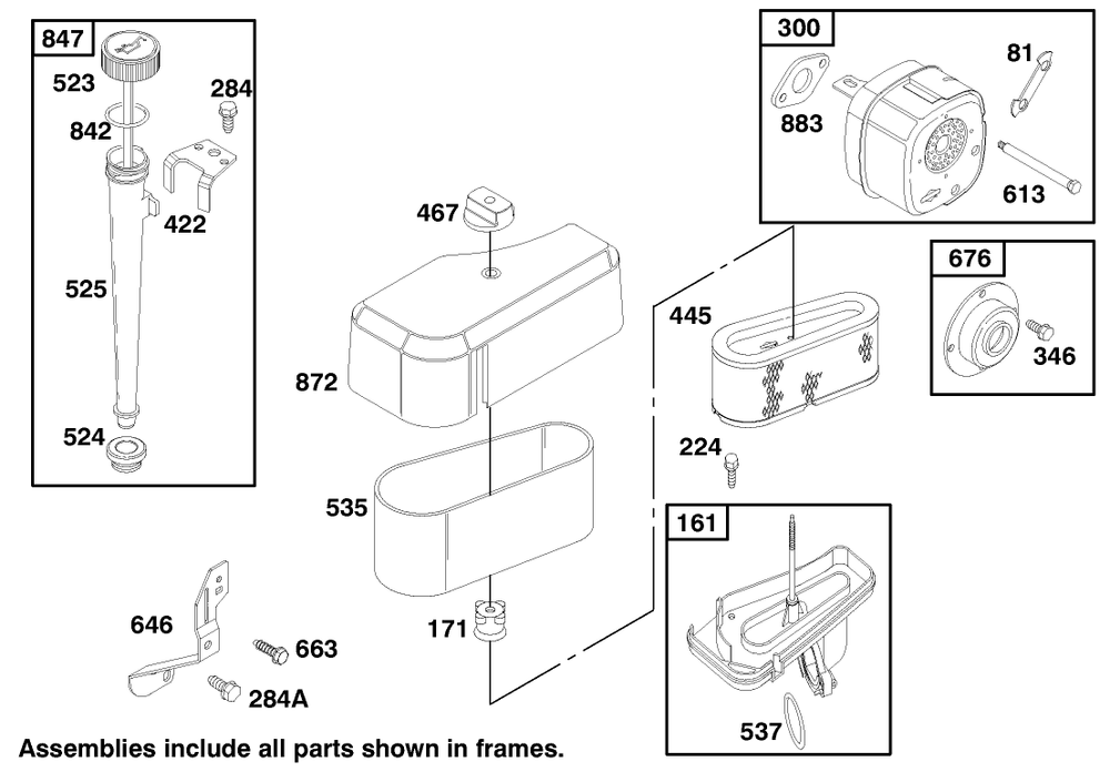 Engine Briggs & Stratton Model 195707-0421-E1 Diagram and Parts List for 70044 9900001 - 9999999 Toro Lawn Tractor