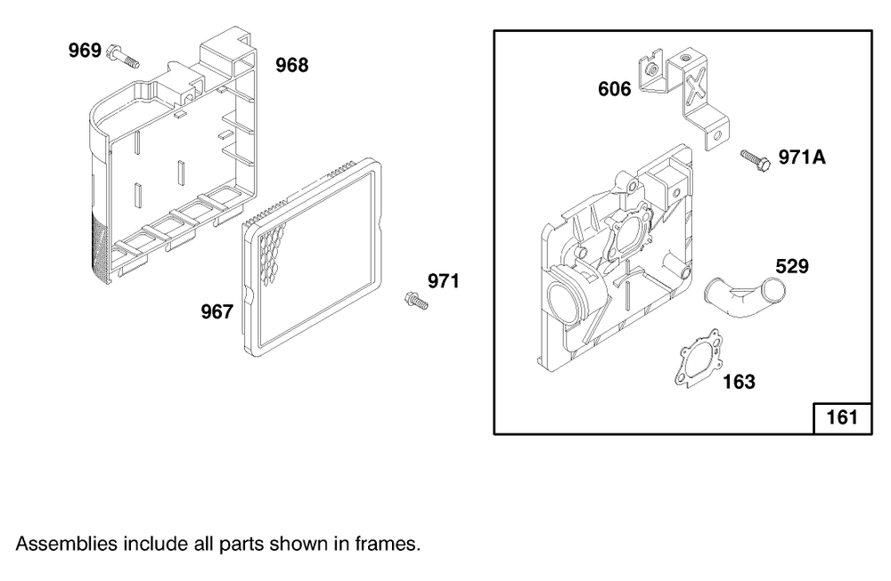 Engine Briggs & Stratton Model 12f802-1750-A1 Diagram and Parts List for 20445 7900001 - 7999999 Toro Lawn Mower