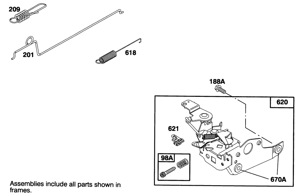 Engine Briggs & Stratton Model 127702-0115-01 Diagram and Parts List for 20903B 4900001 - 4999999 Toro Lawn Mower