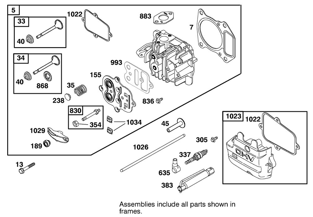 Engine Gts-200 Diagram and Parts List for 20487 9900001 - 9999999 Toro Lawn Mower