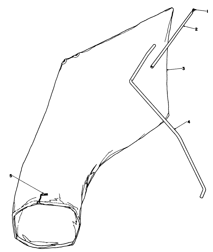 Giant Bagging Kit No. 29-9750 (Optional) Diagram and Parts List for 16793 9000001 - 9999999 Toro Lawn Mower