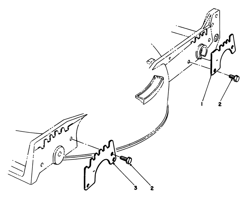 Wear Plate Kit No. 49-4080 (Optional) Diagram and Parts List for 20627C 7000001 - 7999999 Toro Lawn Mower