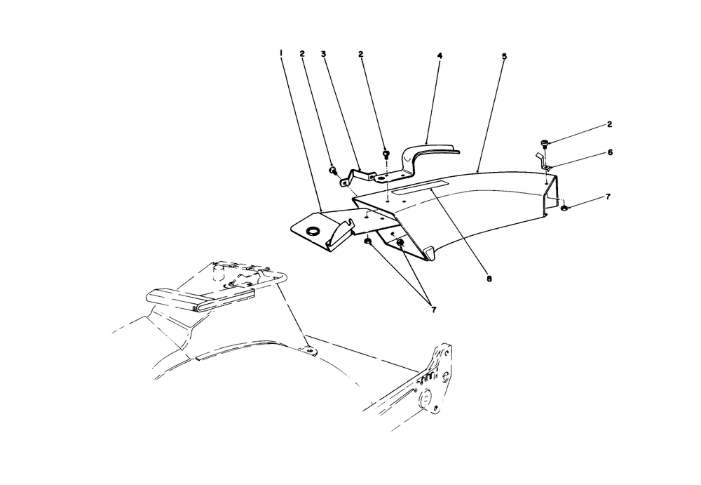 Side Discharge Chute Model No. 59108 (Optional) Diagram and Parts List for 20626C 6000001 - 6999999 Toro Lawn Mower
