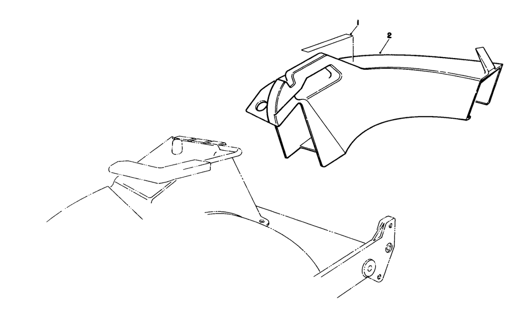 Side Discharge Chute Model No. 59110 (Optional) Diagram and Parts List for 20328B 2000001 - 2999999 Toro Lawn Mower