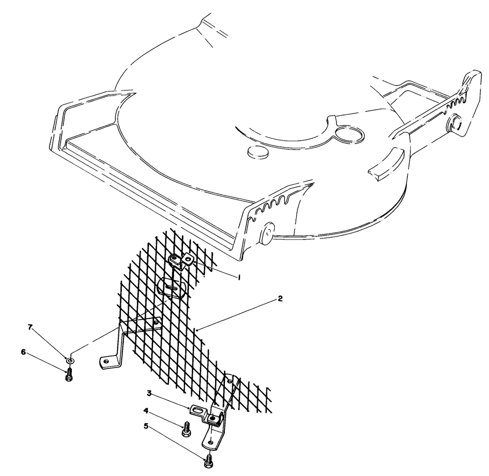 Leaf Shredder Kit Model No. 59157 (Optional) Diagram and Parts List for 20584 4000001 - 4999999 Toro Lawn Mower