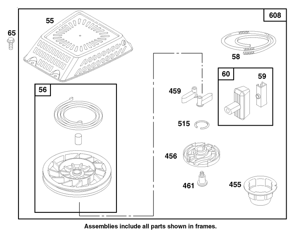 Engine Gts 150 Diagram and Parts List for 20465 790000001 - 799999999 Toro Lawn Mower