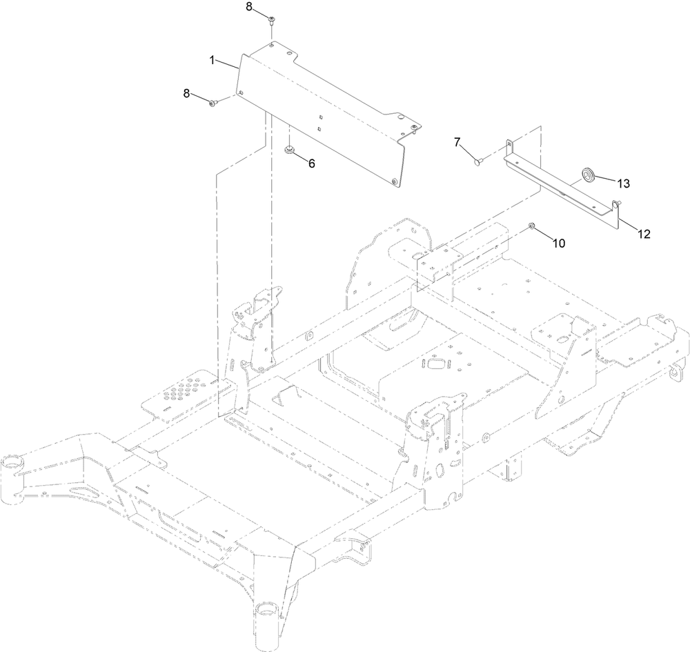 Seat Mount Assembly Diagram and Parts List for 77294TA 400000000 - 414801564 Toro Lawn Tractor