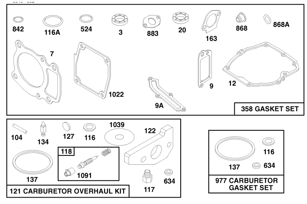 Engine Gts 150 Diagram and Parts List for 22141 790000001 - 799999999 Toro Lawn Mower